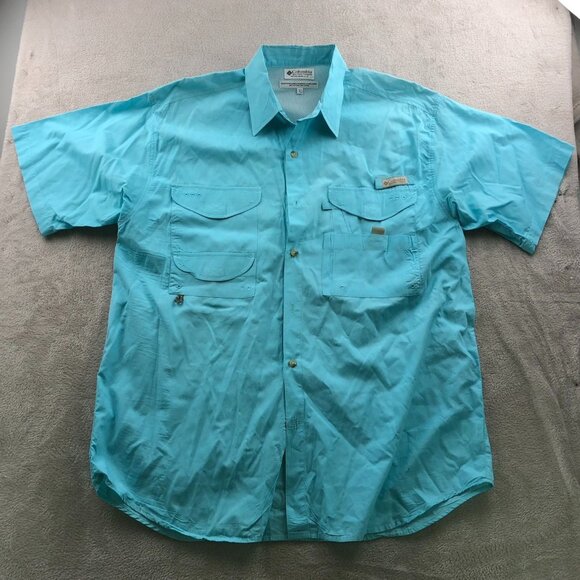 Columbia Men PFG Fishing Shirt Size XL Outdoors Hunting Camping Gorpcore - Picture 13 of 14